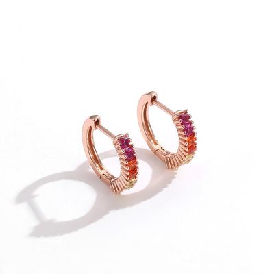 Regenbogen Sterling Silver Jewelry Earrings