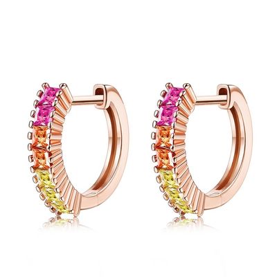 Regenbogen Sterling Silver Jewelry Earrings