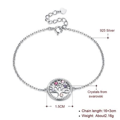 Baum des Lebens Sterling Silver Jewelry Bracelets