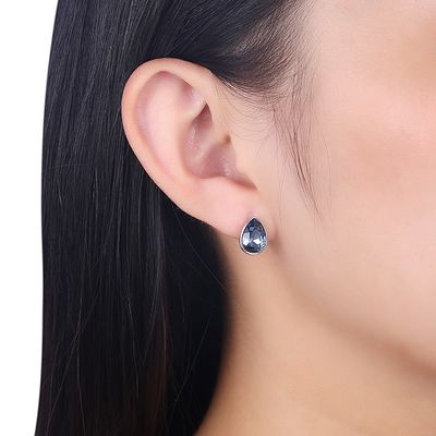 Frauen-Rosa Sterling Silver Jewelry Earrings