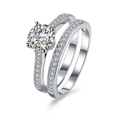 Diamond Moissanite Round Shape 1mm bis 15mm D E-Ffarbe handhabung am Boden IJ für für immer Schmuck für Hochzeit