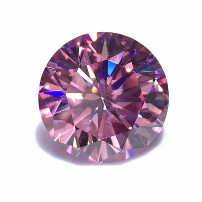 Großhandel Labor erstellt Weiß gelb rot rosa schwarz blau Diamant rund brillant geschnitten lose Moissanite für Schmuck